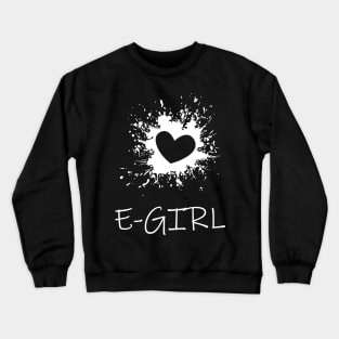 Trendy E-Girl Crewneck Sweatshirt